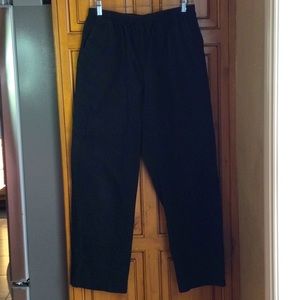 FINAL SALE PRICE Alfred Dunner Size 12 Black Cotton Slacks